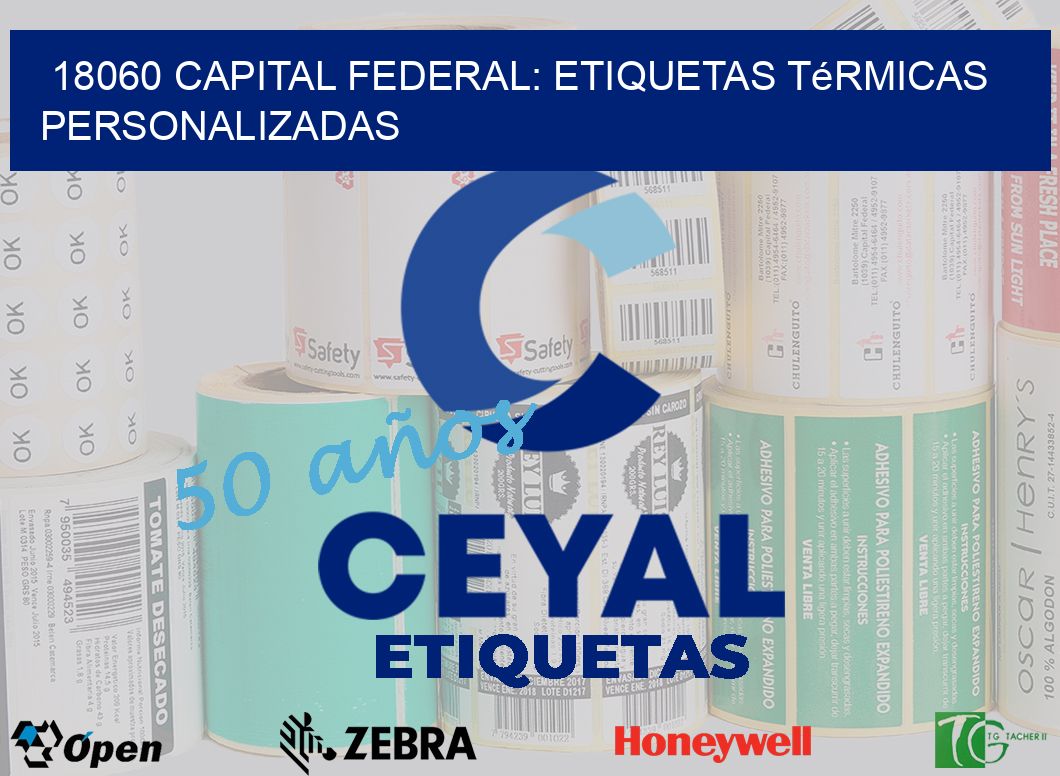18060 Capital Federal: Etiquetas Térmicas Personalizadas