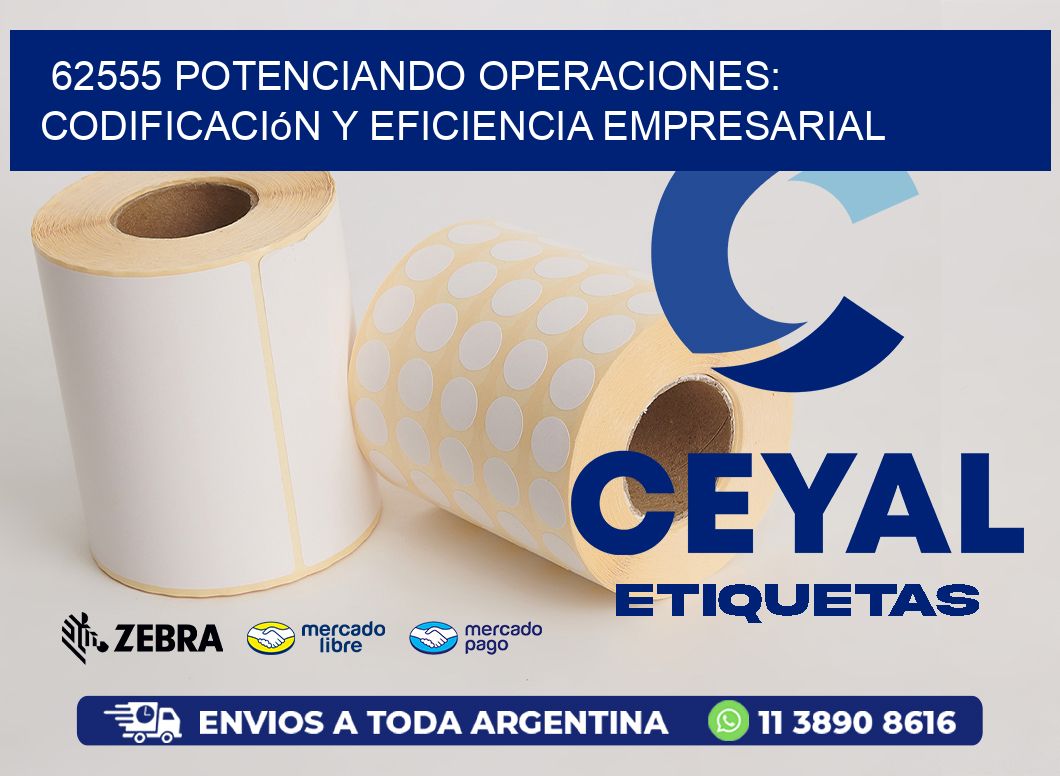 62555 Potenciando Operaciones: Codificación y Eficiencia Empresarial