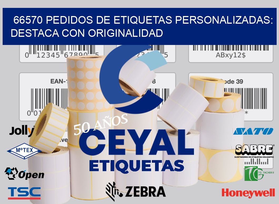 66570 Pedidos de Etiquetas Personalizadas: Destaca con Originalidad