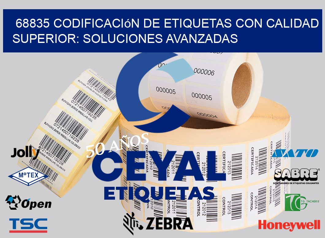 68835 Codificación de Etiquetas con Calidad Superior: Soluciones Avanzadas