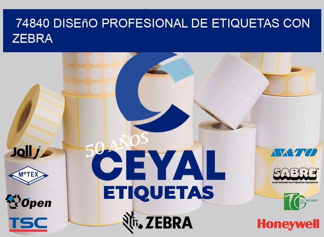 74840 Diseño Profesional de Etiquetas con Zebra