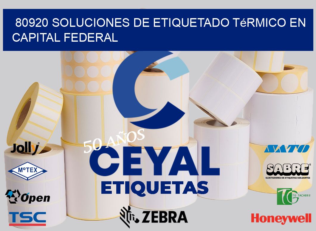 80920 Soluciones de Etiquetado Térmico en Capital Federal