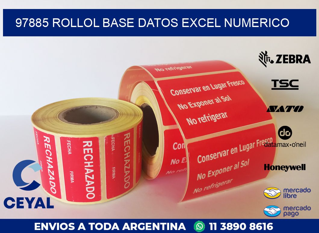 97885 rollol base datos excel numerico