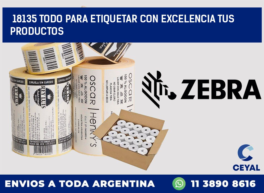 18135 TODO PARA ETIQUETAR CON EXCELENCIA TUS PRODUCTOS