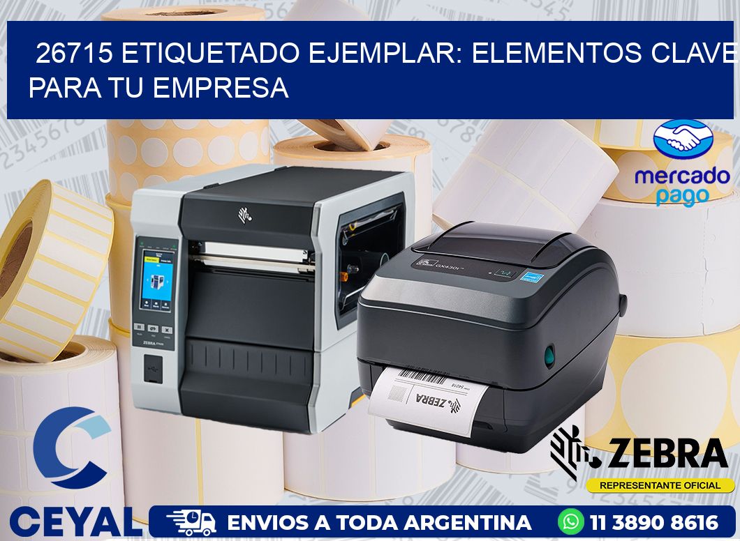 26715 ETIQUETADO EJEMPLAR: ELEMENTOS CLAVE PARA TU EMPRESA