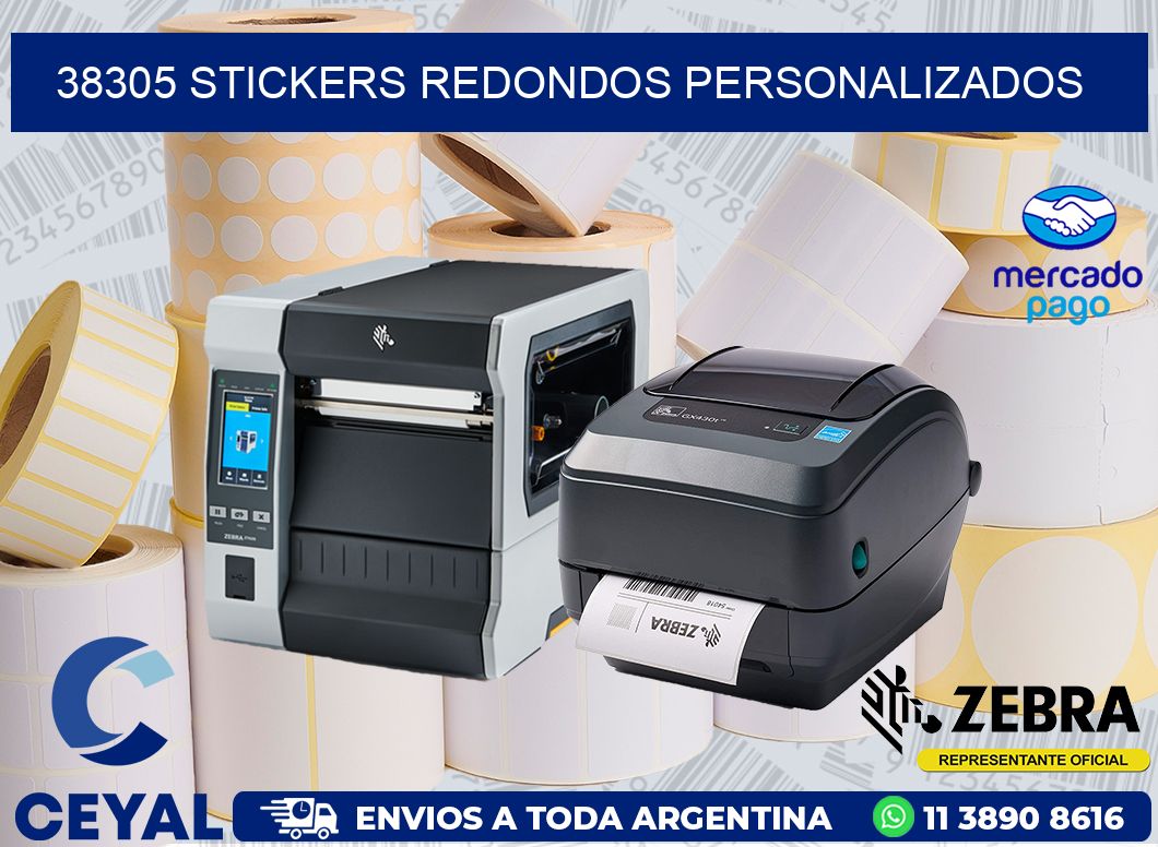 38305 STICKERS REDONDOS PERSONALIZADOS