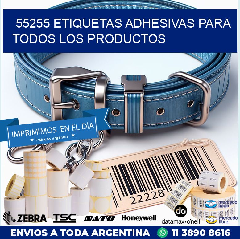 55255 ETIQUETAS ADHESIVAS PARA TODOS LOS PRODUCTOS