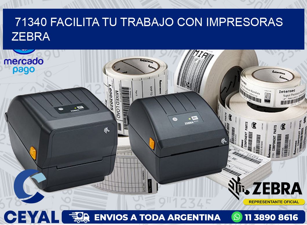 71340 FACILITA TU TRABAJO CON IMPRESORAS ZEBRA