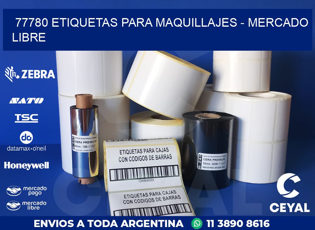 77780 ETIQUETAS PARA MAQUILLAJES – MERCADO LIBRE