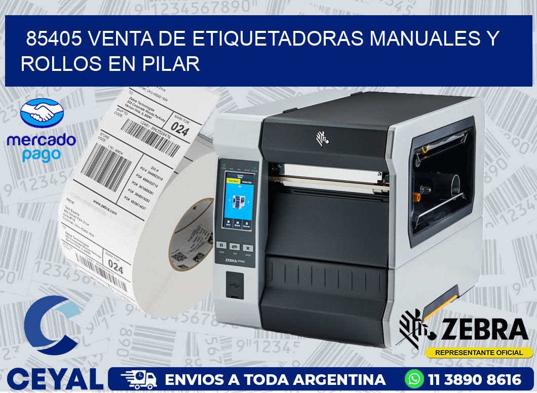 85405 VENTA DE ETIQUETADORAS MANUALES Y ROLLOS EN PILAR