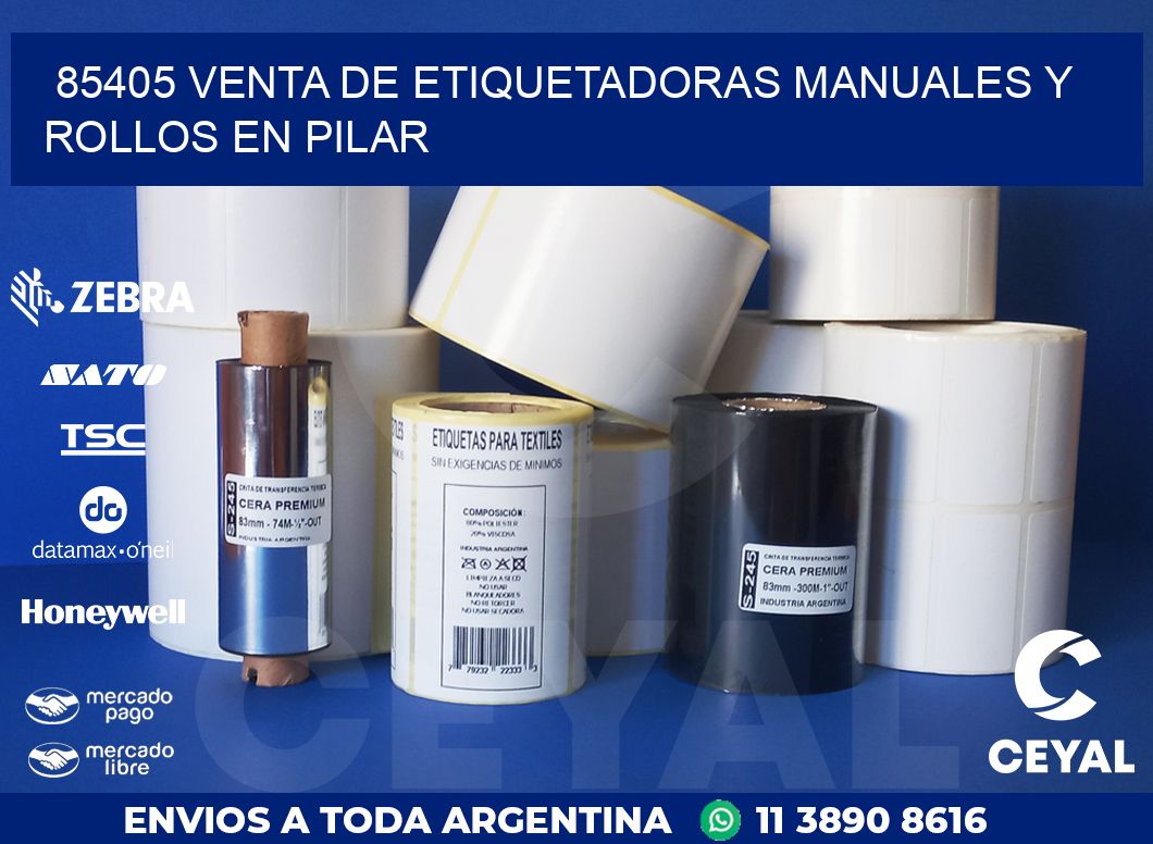 85405 VENTA DE ETIQUETADORAS MANUALES Y ROLLOS EN PILAR