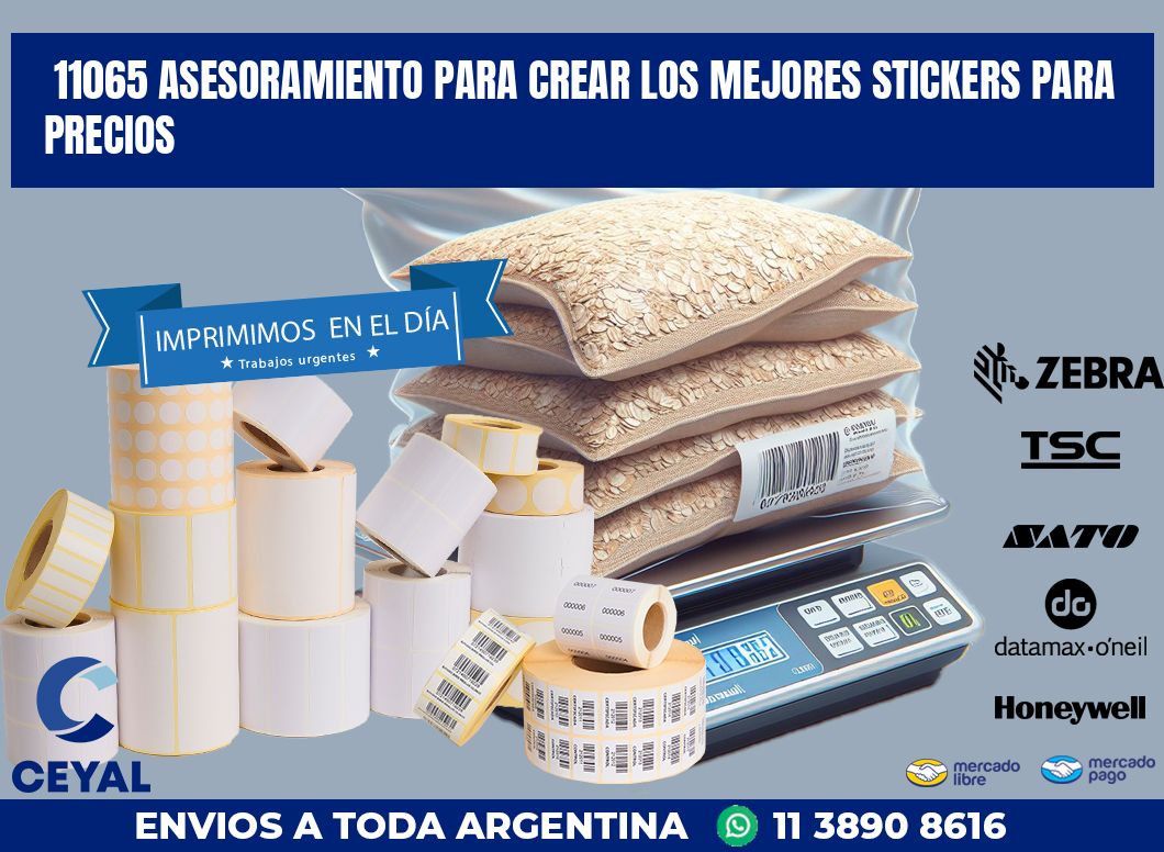 11065 ASESORAMIENTO PARA CREAR LOS MEJORES STICKERS PARA PRECIOS