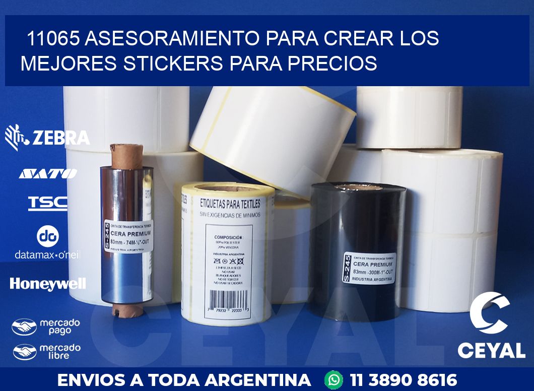 11065 ASESORAMIENTO PARA CREAR LOS MEJORES STICKERS PARA PRECIOS