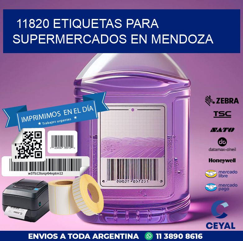 11820 ETIQUETAS PARA SUPERMERCADOS EN MENDOZA
