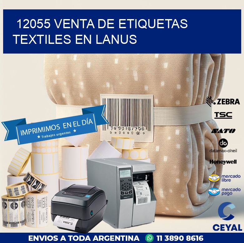 12055 VENTA DE ETIQUETAS TEXTILES EN LANUS