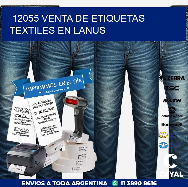 12055 VENTA DE ETIQUETAS TEXTILES EN LANUS
