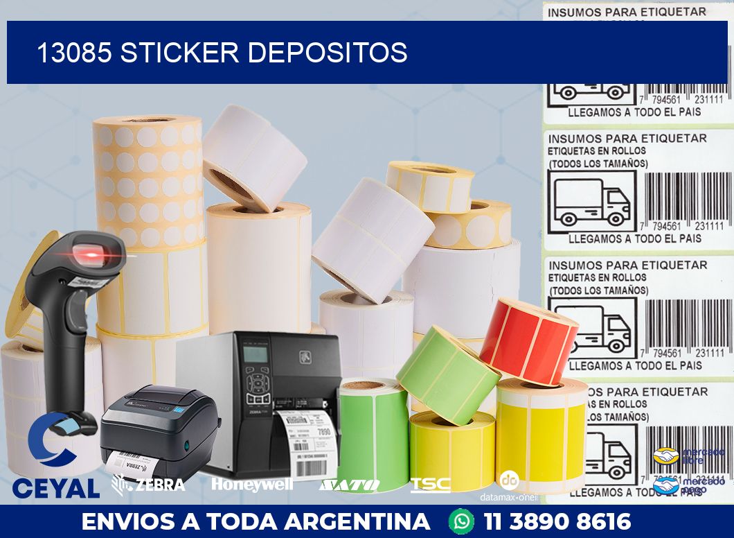 13085 STICKER DEPOSITOS