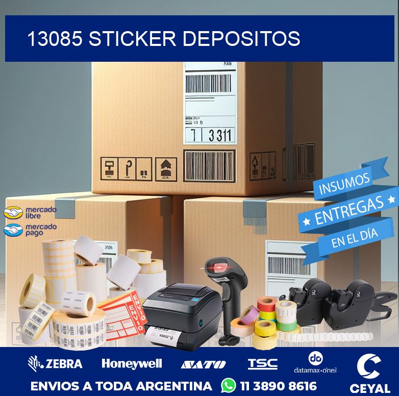 13085 STICKER DEPOSITOS