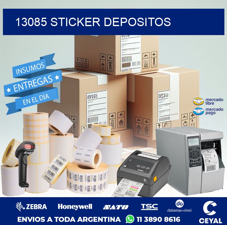 13085 STICKER DEPOSITOS