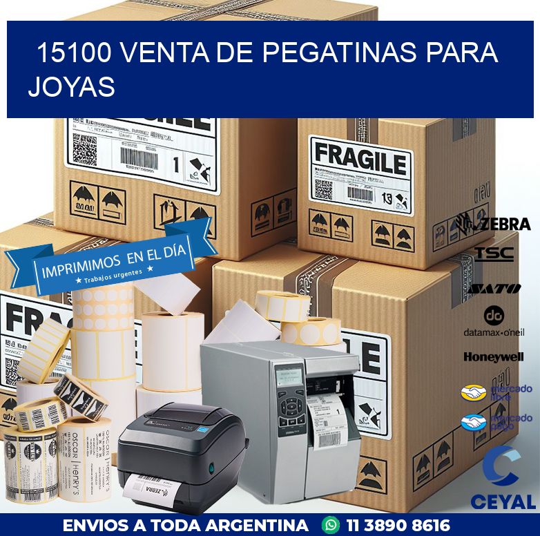 15100 VENTA DE PEGATINAS PARA JOYAS