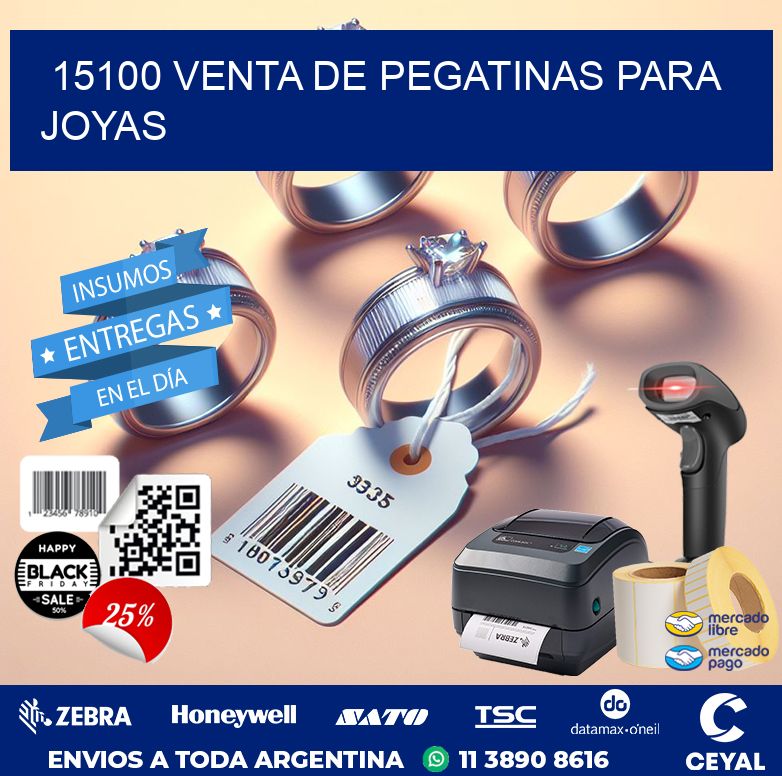15100 VENTA DE PEGATINAS PARA JOYAS