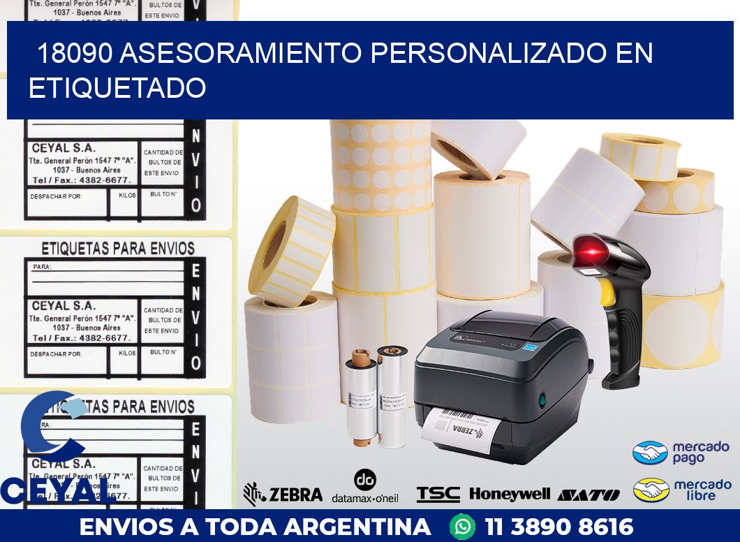 18090 ASESORAMIENTO PERSONALIZADO EN ETIQUETADO