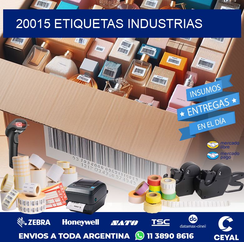 20015 ETIQUETAS INDUSTRIAS