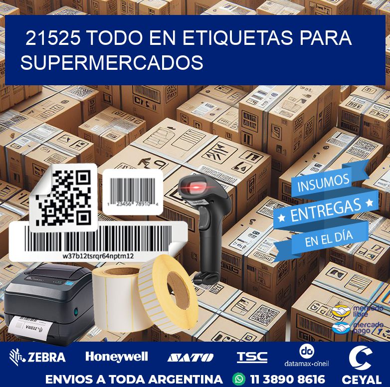 21525 TODO EN ETIQUETAS PARA SUPERMERCADOS