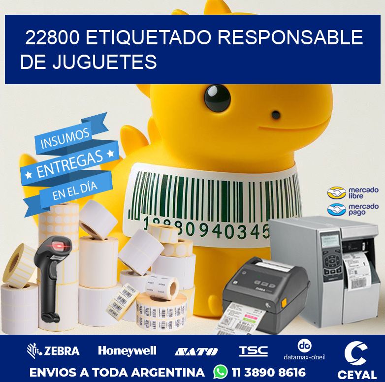 22800 ETIQUETADO RESPONSABLE DE JUGUETES