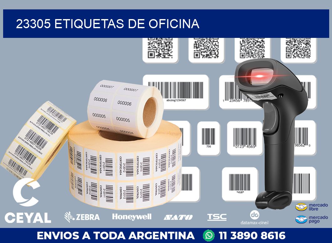 23305 ETIQUETAS DE OFICINA