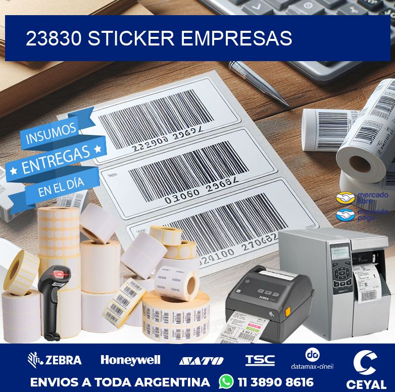 23830 STICKER EMPRESAS