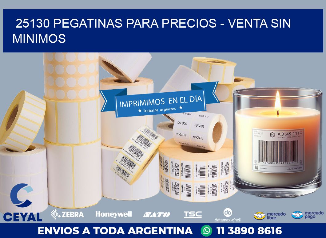 25130 PEGATINAS PARA PRECIOS – VENTA SIN MINIMOS