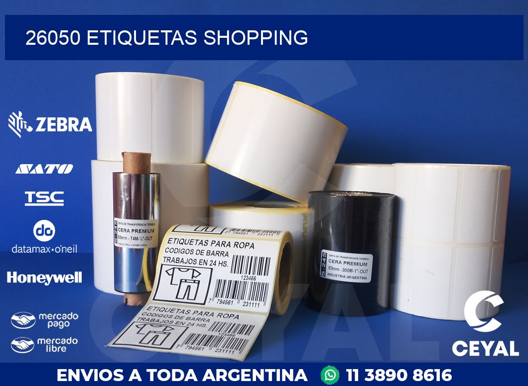 26050 ETIQUETAS SHOPPING