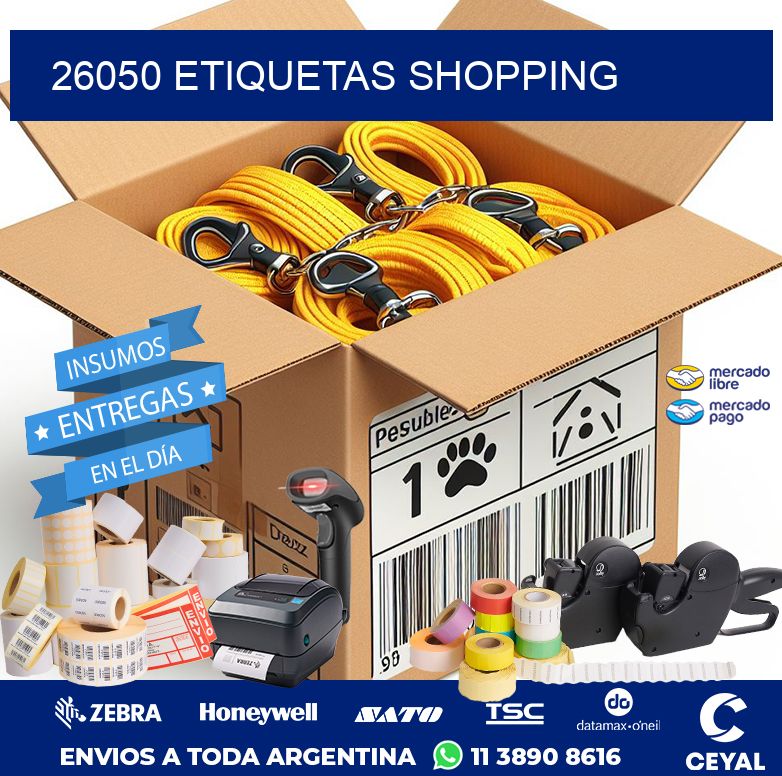 26050 ETIQUETAS SHOPPING