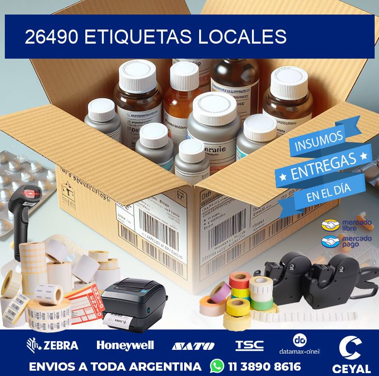 26490 ETIQUETAS LOCALES