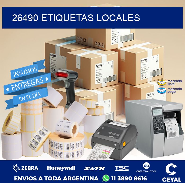 26490 ETIQUETAS LOCALES