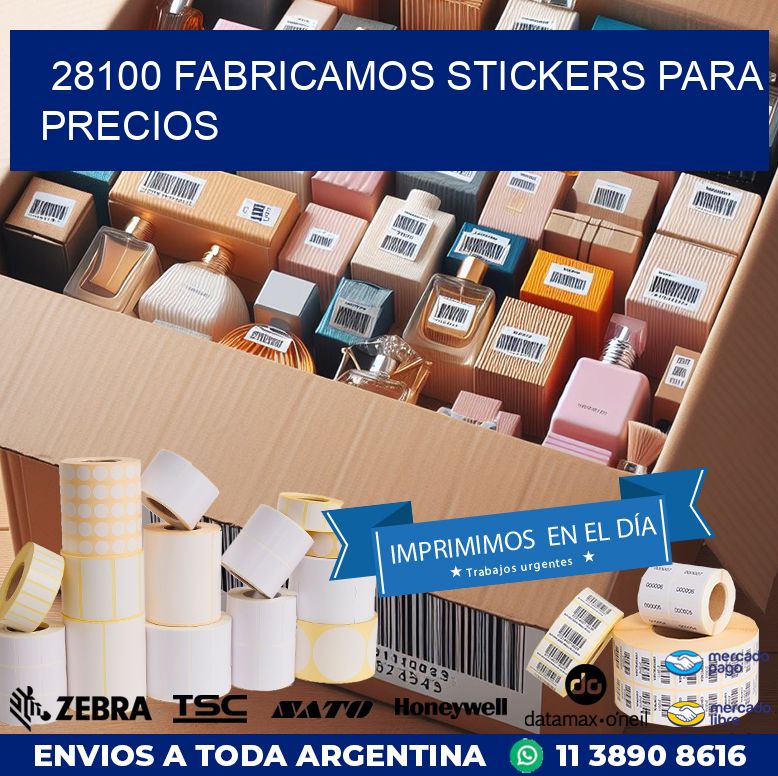 28100 FABRICAMOS STICKERS PARA PRECIOS