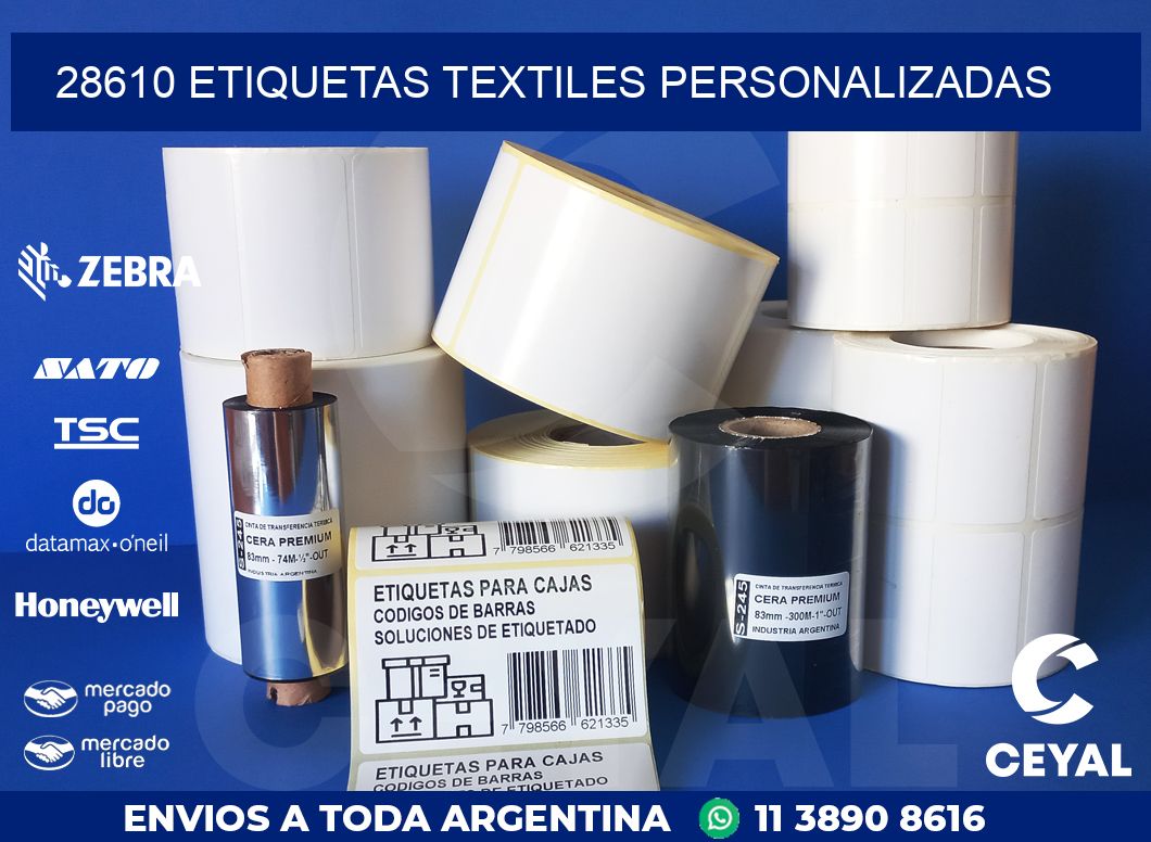 28610 ETIQUETAS TEXTILES PERSONALIZADAS
