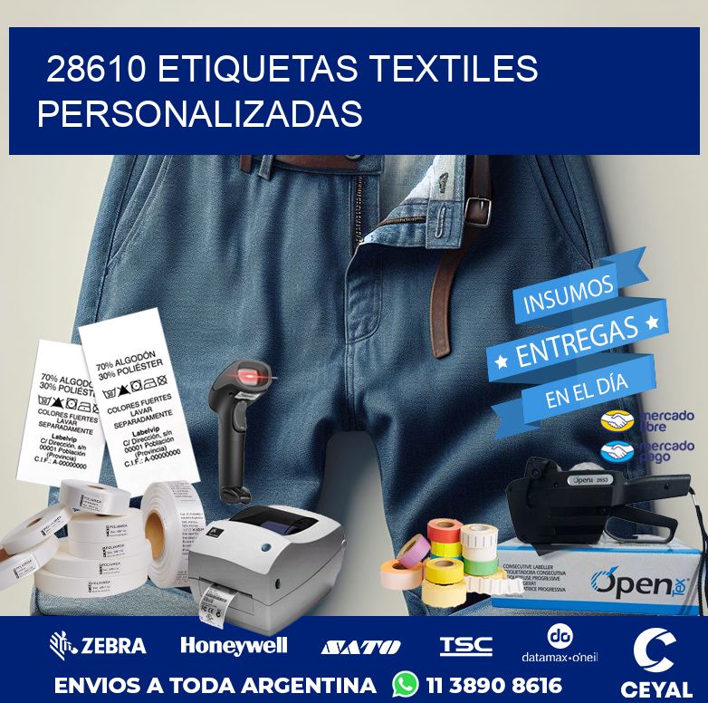 28610 ETIQUETAS TEXTILES PERSONALIZADAS
