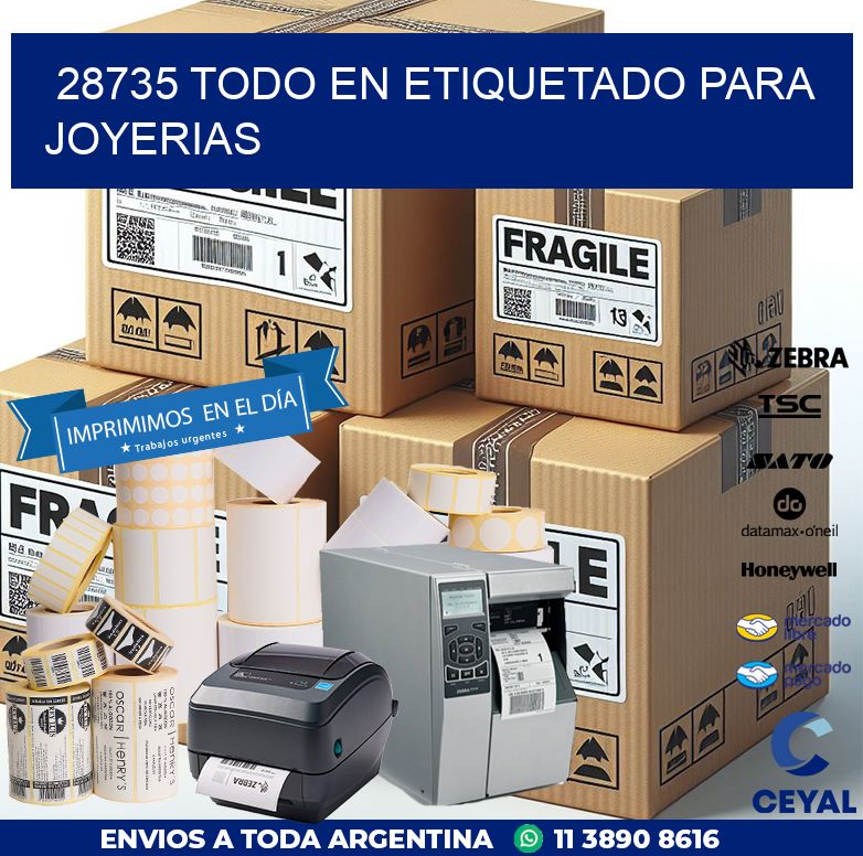 28735 TODO EN ETIQUETADO PARA JOYERIAS