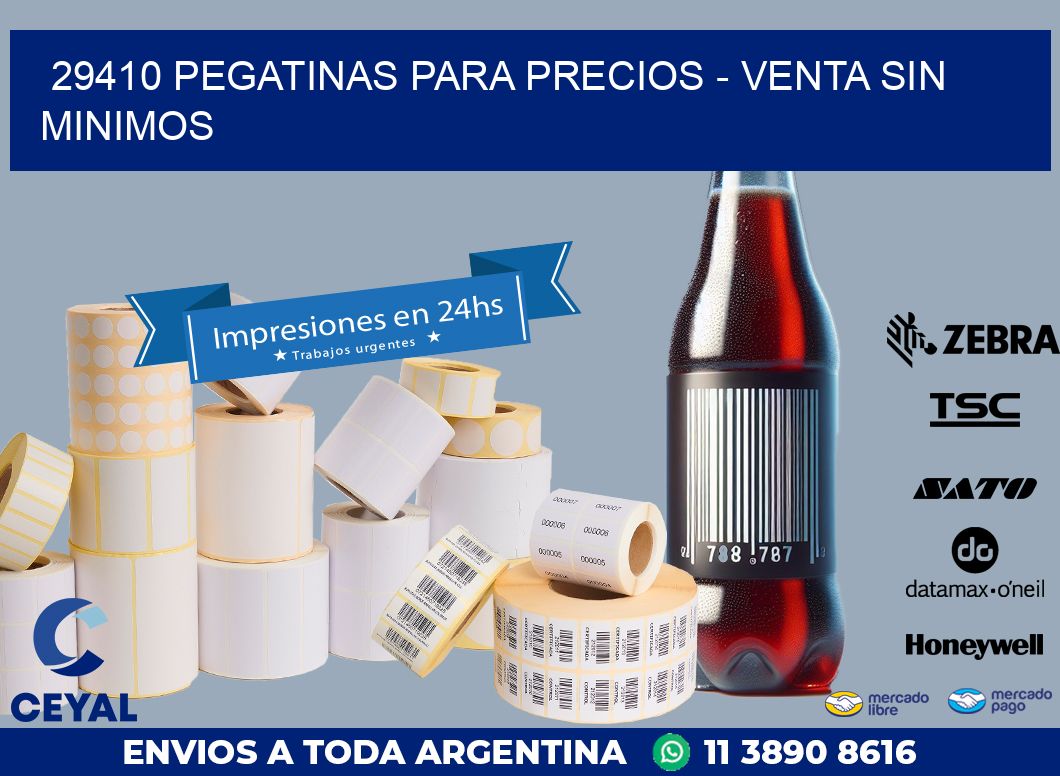 29410 PEGATINAS PARA PRECIOS – VENTA SIN MINIMOS