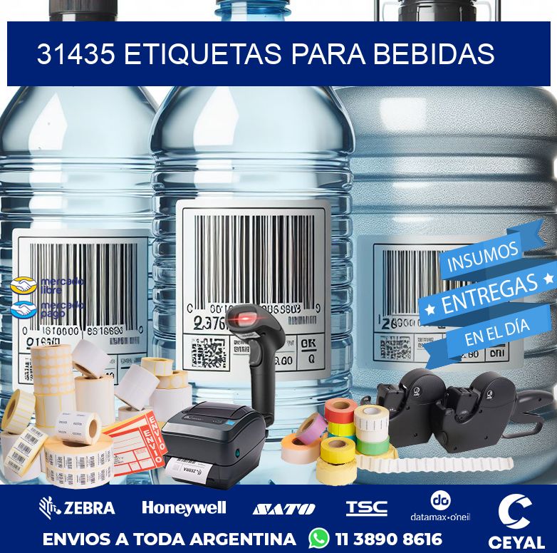 31435 ETIQUETAS PARA BEBIDAS