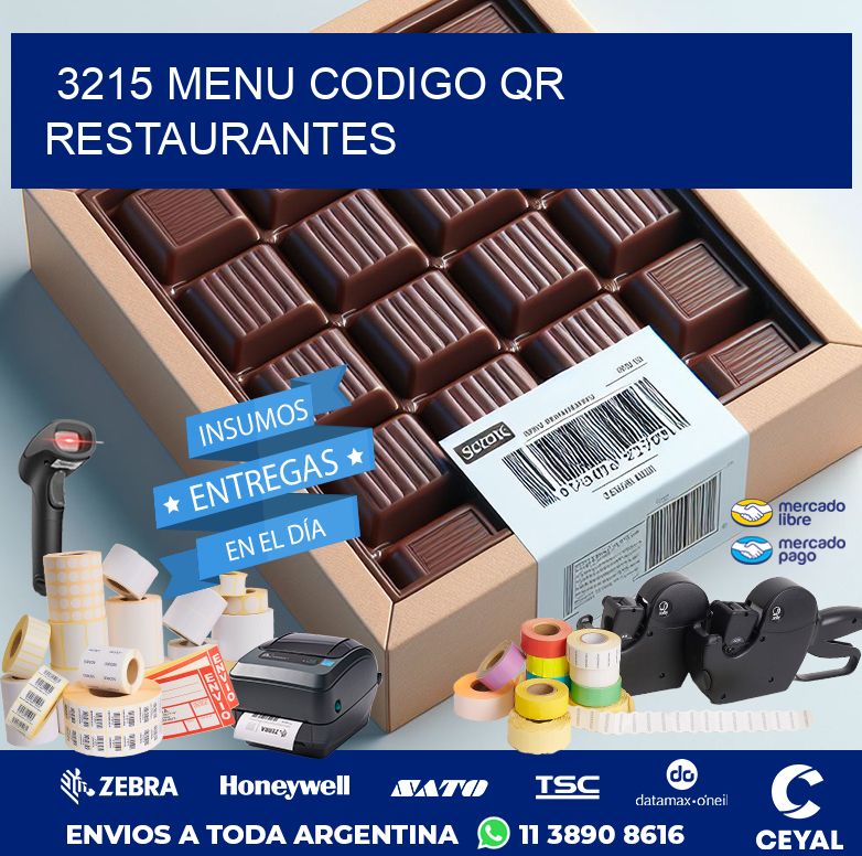 3215 MENU CODIGO QR RESTAURANTES