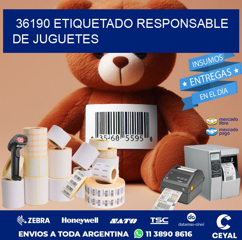 36190 ETIQUETADO RESPONSABLE DE JUGUETES