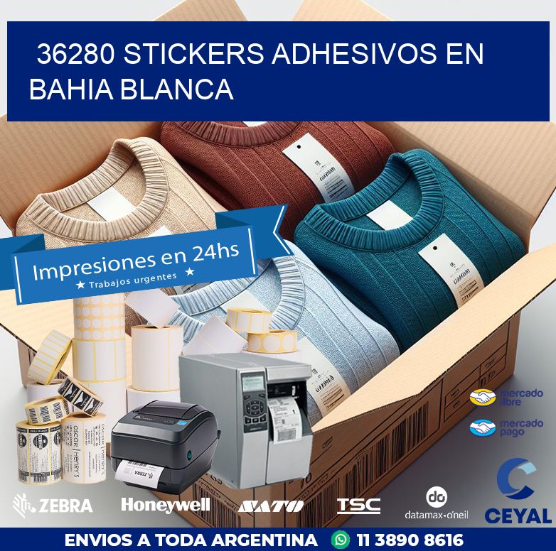 36280 STICKERS ADHESIVOS EN BAHIA BLANCA
