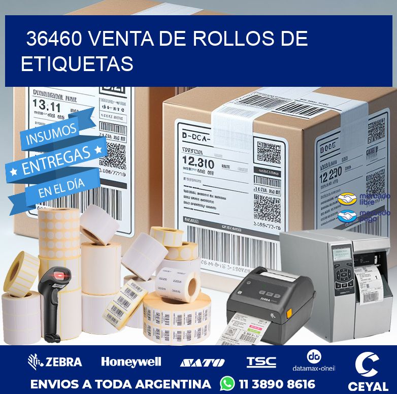 36460 VENTA DE ROLLOS DE ETIQUETAS