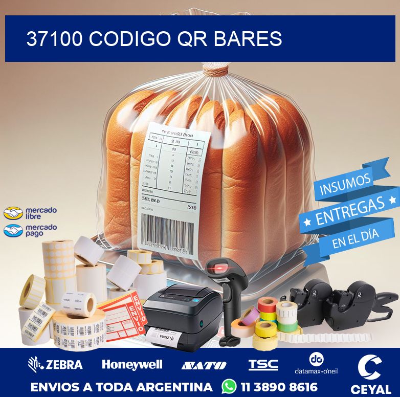 37100 CODIGO QR BARES