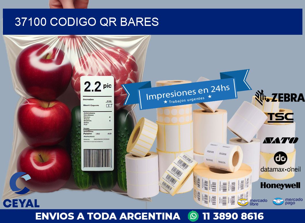 37100 CODIGO QR BARES