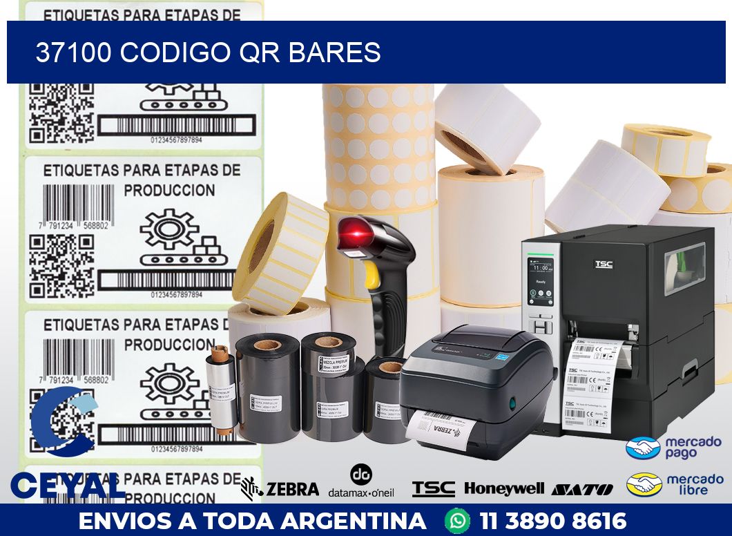 37100 CODIGO QR BARES