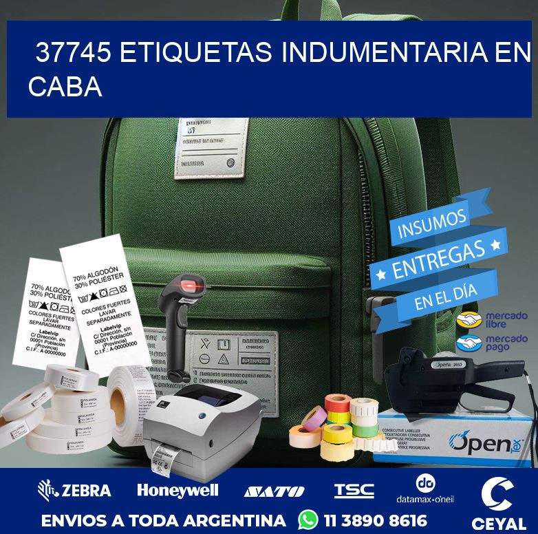 37745 ETIQUETAS INDUMENTARIA EN CABA